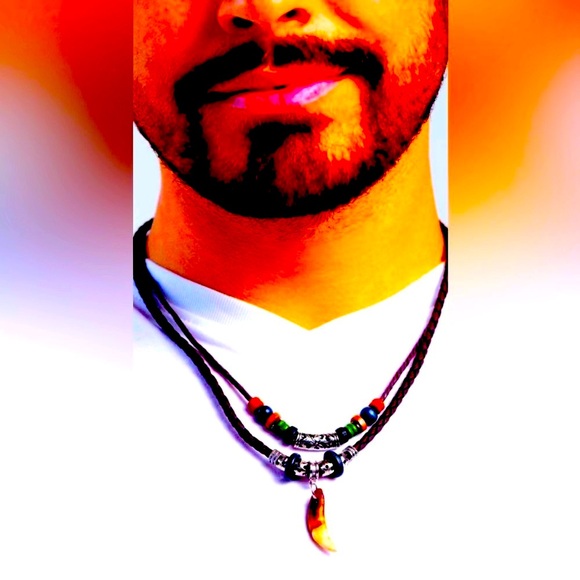 Paparazzi Other - 🐊💪🏼🐊 “GATOR BAIT” MULTI SUEDE MEN’S NECKLACE ~ PAPARAZZI❗️🐊💪🏼🐊